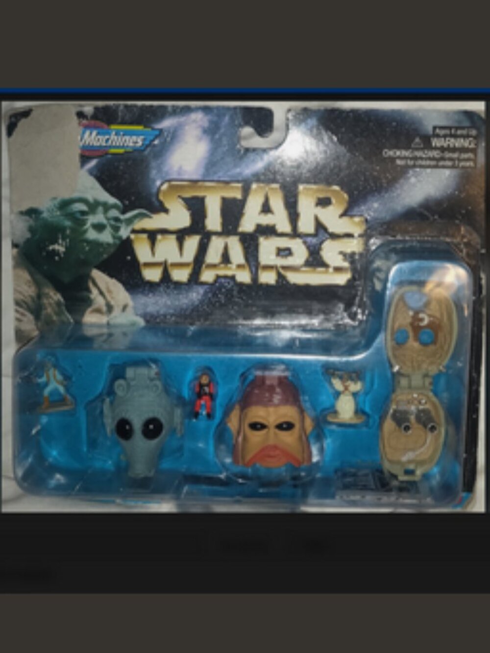Vtg 1996 Star Wars Micro Machines 68020 Bib Fortuna Figrin D'an Scout Trooper